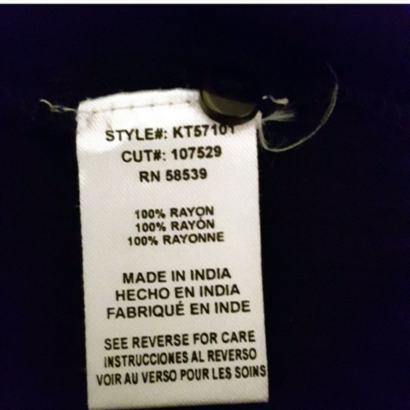 KUT FROM THE KLOTH Black Lace Long Bell Sleeve Top - Picture 9 of 11